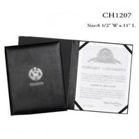 Darry-carpeta de documentos con certificado, carpeta de documentos acolchada, certificado de cuero, gran oferta