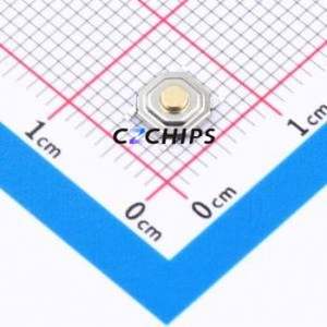 BTS0C0050CMG00 Tactile Switch SMD-4P,5.2x5.2mm Switch Round Button 1N Vertical Mount 5.2mm - Product Image 1
