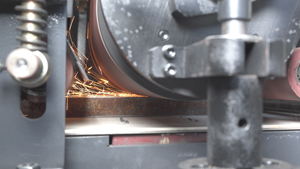 Honry SS1000 1000mm large ponceuse à bande brosse à bande meulage ébavurage finition Machine pour tôle polisseuse - Product Image 6