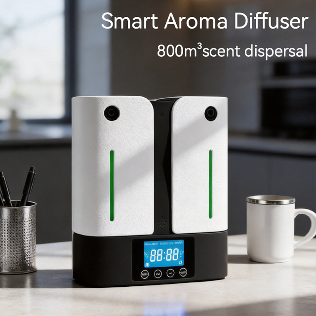 Hotel-specific Automatic Aroma Diffuser / Dual-nozzle Low-noise Essential Oil / Suitable for All Indoor Environments