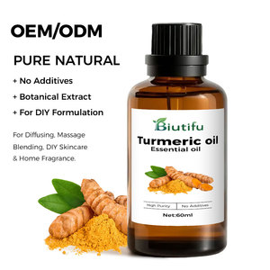 Huile essentielle de curcuma naturelle, réparation de la peau, antimicrobienne, antifongique, huile de curcuma pure pour les soins de la peau, anti-<span class=keywords><strong>inflammatoire</strong></span> - Product Image 2