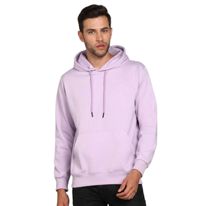 Hot Selling Men's Fleece <b>Hoodies</b> Breathable Quick Dry Regular Fit Casual <b>Plain</b> Dyed Polyester/Cotton Clush Industries Winter - Product Image 1