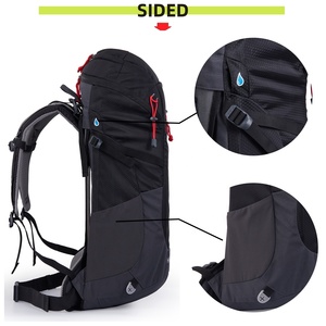 Mochila de Senderismo de 40L Personalizada OEM, Mochila Resistente para Exteriores con Accesorios para Bastones de Trekking y Correas para Equipo - Product Image 5