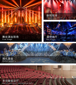 Luz de perfil LED de 200W para escenario, luz Fresnel COB LED de 200W para escenario - Product Image 6