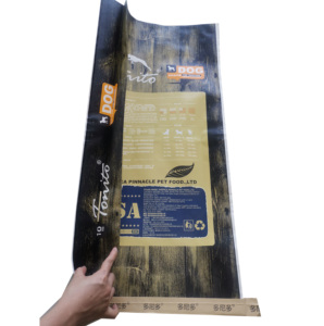 Sac d'alimentation pour animaux de compagnie en PP tissé laminé OPP à prix abordable pour chats, chiens, porcs et volailles - Product Image 4