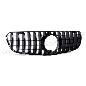 กระจังหน้า W253 สไตล์ GTR สำหรับ Mercedes Benz GLC Class W253 X253 GLC300 GLC350 ปี 2015-2019 กระจังหน้าทรงสปอร์ต - Product Image 1