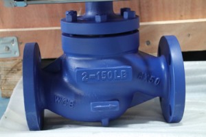 Válvula de Control Neumática de Acero Fundido con Brida ANSI 150LB, Válvula de Control Neumática Modulante de Cierre por Resorte - Product Image 6