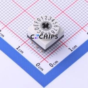 MDR-16 Rotary Encoder Switch Through hole Component (THT) Switch 16 True Code - Product Image 1