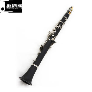2023 Jingying Music Eb Key Cuerpo de baquelita dura Niquelado <span class=keywords><strong>Clarinete</strong></span> <span class=keywords><strong>soprano</strong></span> para niños - Product Image 2