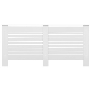 Cubierta de <span class=keywords><strong>radiador</strong></span> blanca Extra <span class=keywords><strong>grande</strong></span> de 172x19x81,5 cm para armario, muebles de madera modernos de alta calidad para el hogar, sala de estar y dormitorio - Product Image 1
