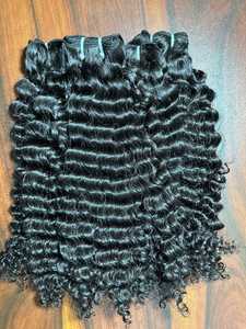 Pelucas de Cabello Virgen Remy Indio con Encaje Frontal HD Transparente, Ecológicas, Ligeras, Onduladas, Rizadas, Suaves, Pre-Plucked, Naturales - Product Image 3