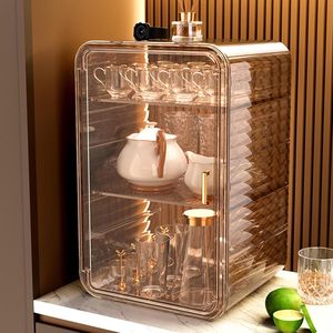 Plastic Insulated Insect-Proof Eco-Friendly Stackable Detachable Transparent Food Cover for Kitchen - Product Image 4