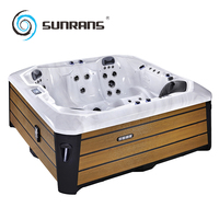 Spa à hydromassage en acrylique pour 6 personnes SR806A, directement de l'usine