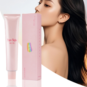 Purestyle 100G thời trang lâu dài Thuốc nhuộm tóc Kem bảo hiểm màu xám tóc không gây khó chịu Chất lượng cao công thức - Product Image 2