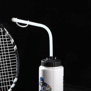 Bouteille d'eau à presser pour vélo personnalisée, qualité route, sport, fitness, course à pied, équitation, gourde anti-fuite pour vélo - Product Image 5