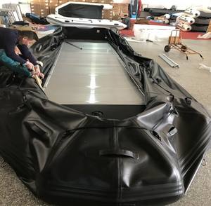 เรือท้องแบนแบบเป่าลมพื้นอลูมิเนียมแข็งขนาด6ม. 7ม. 8ม. 9ม. 10ม. 30-40คน - Product Image 3