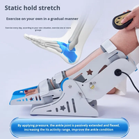 Entrenador Eléctrico de Rehabilitación de Tobillo y Pie Caído de Acero Inoxidable, Ejercitador de Flexión y Extensión, Estiramiento de Ligamentos, Fractura