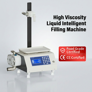 Machine de remplissage quantitative automatique pour le miel, la pâte de poire, le tahini, les détergents et les liquides visqueux – Équipement d'emballage et de mise en bouteille - Product Image 1