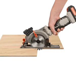 VERTAK 20V Battery Mini Cordless Circular Saw With 1 2.0Ah Battery and 1 Quick Charge
