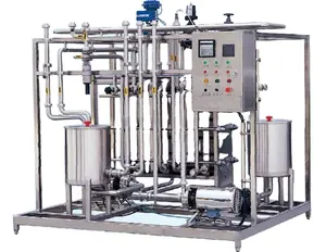 Pasteurisateur de lait équipement de pasteurisation de plaque stérilisateur UHT laitier pasteurisation de yaourt jus utilisé ligne de production de lait