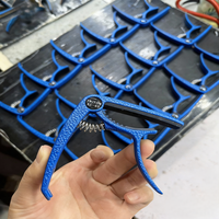 CNC Custom Machining Service High-Quality Guitar Accessories Metal Capo Universal Alloy Folk Guitar Tuning Capo