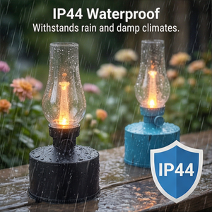<span class=keywords><strong>Lampe</strong></span> LED solaire de style <span class=keywords><strong>lampe</strong></span> à pétrole, étanche IP44, blanc chaud, piles AA, <span class=keywords><strong>pour</strong></span> usage intérieur/extérieur et jardin - Product Image 6