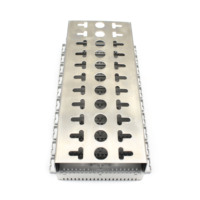 Bloc de terminaison IDC, calibre de fil 22AWG, 100 paires, KRONE LSA, module de distribution de bornier MDF