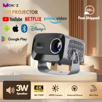 Nouveau projecteur portable intelligent Android A10 Home Theater CRT 1080P