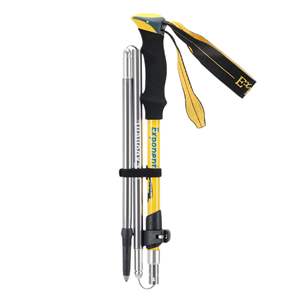 Bâtons de randonnée pliables en alliage d'aluminium Abuda, 5 sections, 267 g, légers, bâton de randonnée en plein air, équipement professionnel d'alpinisme - Product Image 3