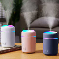 2025 Vente Chaude Portable USB Mini Humidificateur Cool Mist Car Aroma Diffuseur Lumières Colorées pour Bureau Hôtel En Gros Bureau