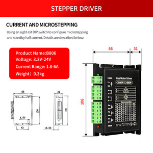 Controlador de motor paso a paso Kaihong OB804 OB806 80V 6A para motores paso a paso - Product Image 3