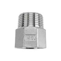 Tuyau à dents intérieures/extérieures à diamètre égal en acier inoxydable 304 certifié ISO 9001 Yaoyang, à joint droit hexagonal