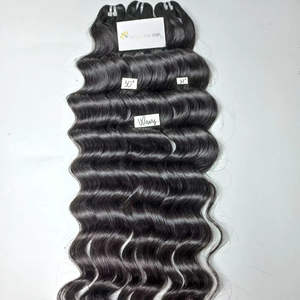 Extensions de cheveux humains vierges 100% de luxe, double trame, vague naturelle, cheveux vietnamiens bruts, texture soyeuse et lisse - Product Image 6