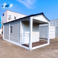 Zhongnan Maison conteneur de luxe détachable personnalisée à plat avec 2 chambres Maison modulaire préfabriquée Maison conteneur portable