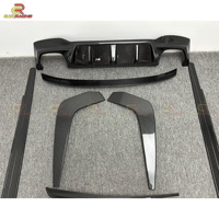 Kit carrosserie en carbone sec pour BMW Série 5 F90 M5 2018-2019 : Pare-chocs, diffuseur avant, spoiler arrière, jupes latérales, intérieurs, coques de rétroviseurs
