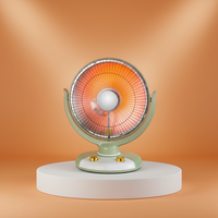 Pièces détachées pour chauffage solaire de bureau portable de 14 pouces, puissance 900W, chauffages solaires infrarouges pour bureau et chambre