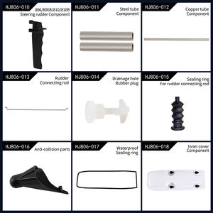 Juguete de agua con control remoto de fábrica, modelo náutico, accesorios de yate de alta velocidad, accesorio para barcos marinos, piezas de remolque de barcos - Product Image 4