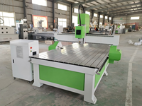 Routeur CNC Samet 1325 pour la découpe de panneaux de portes de meubles d'occasion, machine de sculpture sur bois et acrylique, broche 3,5 kW, précision 0,02 mm