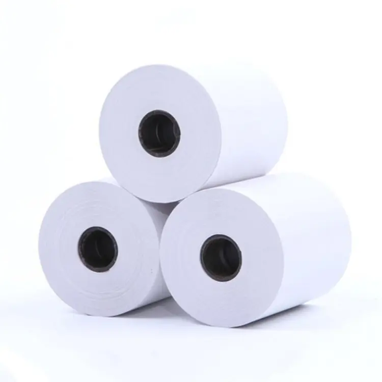 Rolos de papel para impressora térmica de supermercado, preço promocional, recibos, caixas registradoras, 80x60mm, pos