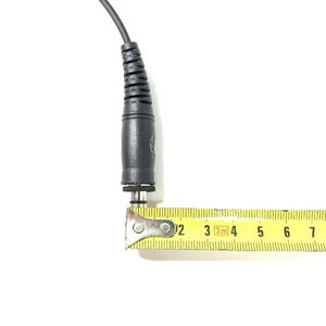 Casques en plastique sans bruit, 2 broches, noirs, PTT, pour radios Motorola Kenwood Baofeng, tactiques, spécialisés, sans fil - Product Image 6