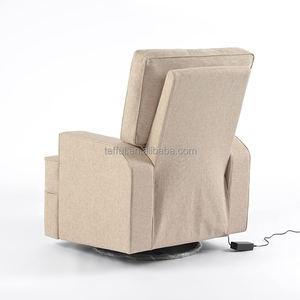 Silla mecedora reclinable eléctrica giratoria Baby Relax para mamá lactante y bebé - Product Image 5