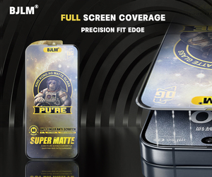 Phim bảo vệ kính cường lực AG chất lượng cao nhà máy BJLM, chống vân tay - Product Image 5