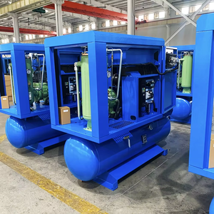 JUFeng, compresor de aire de tornillo de Protección Ambiental de ahorro de energía para máquina de soplado de botellas de PET y fabricación industrial - Product Image 6