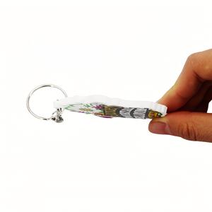 Llavero de Silicona Suave con Diseño de Botella de Cerveza Mortal Bloom Hazy IPA, Regalo Promocional - Product Image 4