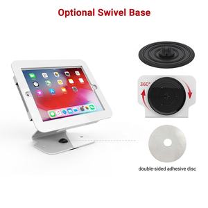 Soporte de tableta de escritorio de seguridad para <span class=keywords><strong>Ipad</strong></span>, kiosco giratorio de 360 grados para restaurante, 10,2 pulgadas, para tableta - Product Image 3