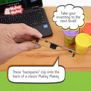 MK Set Deluxe Kit con Cable USB Dupond Line Pinzas de Cocodrilo para Niños <span class=keywords><strong>Makey</strong></span> Edades 8-10 - Product Image 4