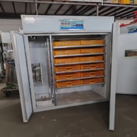 Incubateur automatique industriel d'oeufs de poussins d'armoire pour la ferme avicole de poulet
