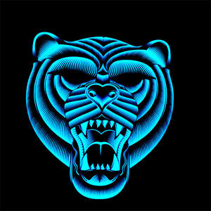 Accesorios del Festival para la cara Máscara facial LED Digital para Halloween Máscara de fantasma led - Product Image 3