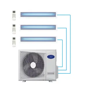 27000btu R32 Duct Inverter Airconditioner Split Airconditioner Multi Zone Airconditioning Mini Hvac Voor Thuis