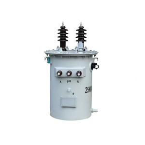 Transformador de Potencia Monofásico Premium, 10KV 11KV, Forma Redonda, Sellado en Aceite, Baja Pérdida, Transformador Eléctrico para Exteriores - Product Image 2